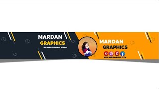 How To Make YouTube Channel Banners in Adobe Illustrator | A.I for learner| #mardangraphicsdesigner