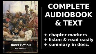 Short Fiction (1/2) 💖 By Nikolai Gogol. FULL Audiobook