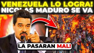 🚨MADURO ASUSTADO! Venezolanos toman Las Calles Para Sacar a MADURO!! 😱🔥