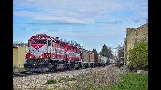 WAMX 4223 Takes T006 East Through Edgerton Wi