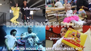 Random Days N My Life: haunted house, grocery shopping, aquarium, niece bday party, + MORE!