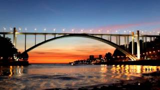 Oporto Sunset Timelapse, Portugal (HDvideo 4K 30fps)