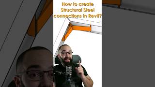Structural Steel Connections in #revit #architecture #structure