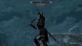 Never fight the dragonborn near the edge of a cliff