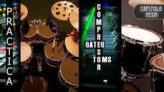 Ecualizador, Compresor y Gate a los TOMS en una MEZCLA Digital Practica - Audio en Vivo [Cap 8]