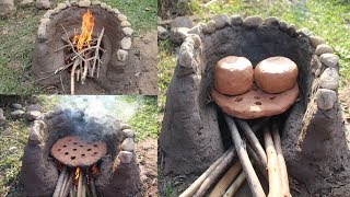 Primitive Technology: Termite clay kiln & pottery part 01