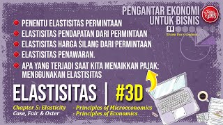 PENGANTAR EKONOMI UNTUK BISNIS Penentu Elastisitas |#3d