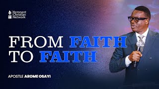 FROM FAITH TO FAITH || APOSTLE AROME OSAYI || SHILOH CONFERENCE 2024 || 8-16-2024 ||