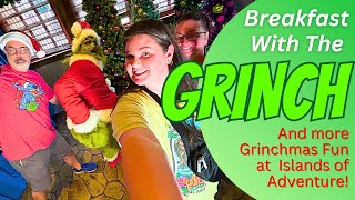 Breakfast with The Grinch at Confisco Grille - Universal's Islands of Adventure