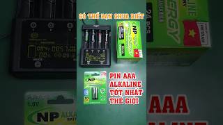 Đã xuất hiện loại Pin đũa Alkline AA tốt nhất thế giới mà giá còn rẻ do chính VN sản xuất | PTA-ND