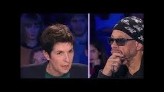 Clash Joey Starr vs Christine Angot On n'est pas couché et insulte Manoukian de Tarlouze 02/12/2017