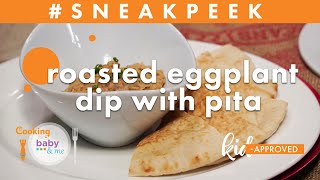 Roasted Eggplant Dip with Pita | Chef Lee Chizmar | Sneak Peek