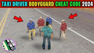 GTA Vice City | TAXI DRIVER | Bodyguard Cheat Code ( New 2024 ) | SHAKEEL GTA