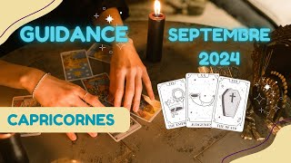 ♑ Signe des capricornes septembre 2024 pour votre guidance en voyance. ♑