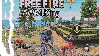 free fire 🔥 solo vs squad grandmaster lobby 😱😱 AWM+AWM 99% headshot challenge 👿 l Intel i5 🖥️ #ff