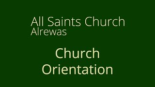 Church Orientation