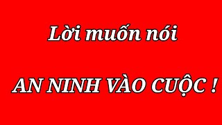 CĂNG RỒI AN NINH VÀO CUỘC