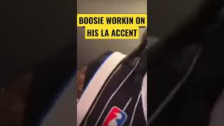 @Officialboosie1 workin on his LA accent is hilarious ‼️🤣🤣 #boosie #boosiebadazz #boosietypebeat