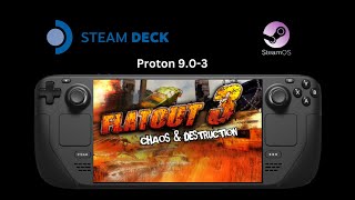 Flatout 3: Chaos & Destruction - Steam Deck Gameplay