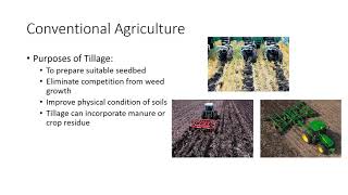 Conventional and Sustainable Crop Production Systems Part 2 RECORDING