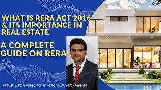 RERA Act 2016 & it's importance in Real Estate, A complete guide on RERA in just 15 minutes#tirupati