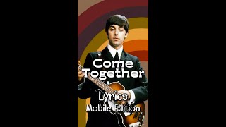 Come Together by The Beatles