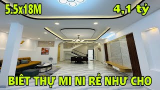 Bán căn nhà rẻ nhất thi trường Dt:5,5x18 M 4 phòng chủ bán rẻ hơn lô đất chỉ 4,19tỷ