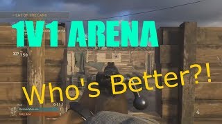 1v1 ARENA, WHO'S BETTER?! | Call of Duty:WWII