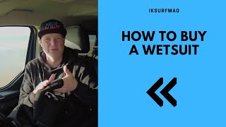 How To Buy A Wetsuit