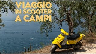 #325   2006 Viaggio a Campi di Riva del Garda in scooter Garelli Grinta e cima Pichea camminata