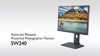 BenQ PhotoVue Photographer Monitor SW240