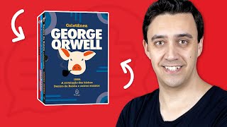 Box GEORGE ORWELL Capa Dura (UNBOXING e Primeiras Impressões #review )