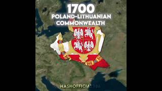 Evolution of Poland #history #geography #shorts