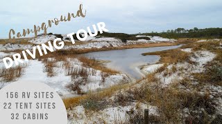 Topsail Hill Preserve Campground | Driving Tour