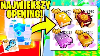 ZDOBYŁEM NAJLEPSZE ENCHANTY Z MEGA OPENINGU! | PET SIMULATOR 99