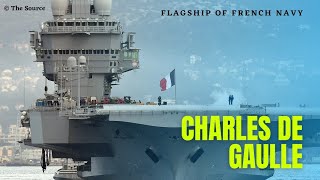 Flagship Of French Navy Charles De Gaulle Aircraft Carrier #shorts The Source