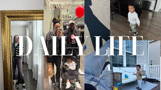 DAILY LIFE: morning routines, daycare drop off, sephora/zara haul, loveevery playkit, getting fit