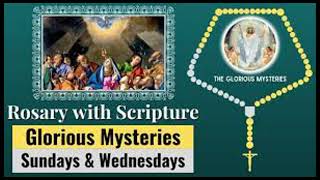 A Scriptural Rosary with Latin prayers Glorious Mysteries