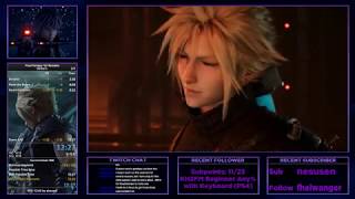 Final Fantasy VII Remake | Demo Speedrun in 12:27 (Former World Record) | Easy Mode