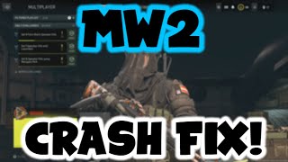 MW2 CRASH FIX! HOW TO STOP YOUR MW2 FROM CRASHING!