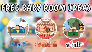 Free Baby Room Design Ideas 👶 Toca Boca Free House Ideas 😍 TOCA GIRLZ