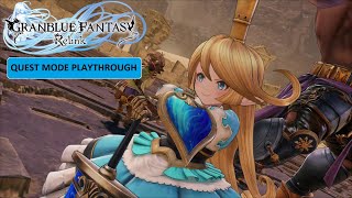 Granblue Fantasy: Relink Demo - Quest Mode Playthrough (PlayStation 5)