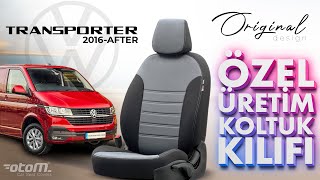 Otom Özel Üretim Oto Koltuk Kılıfı Volkswagen Transporter Uygulaması - Before & After