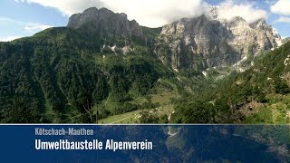 Umweltbaustelle das Alpenvereines Obergailtal-Lesachtal