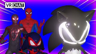 STEALTH AND MIDNIGHT SPIDER MEETS SPIDER MAN AND MIILES MORLAS IN VR CHAT