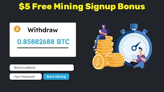 Hashmain - New Free Bitcoin Cloud Mining Site 2022 I Free Cloud Mining Site | Free Signup Bonus