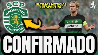 🟢💥SURPRESA BOMBÁSTICA! SAIU AGORA! ESTA FOI DE CAIR O QUEIXO! NOTÍCIAS DO SPORTING CLUBE DE PORTUGAL