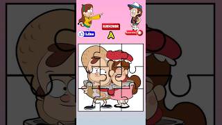 Guess The Real puzzle? Gravity falls Dipper #puzzle #gravityfalls #animation