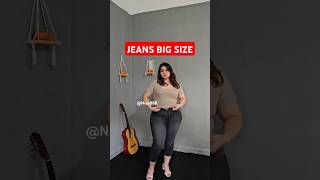 Jeans bih size #plussize #outfitcantik #ootd #outfitkekinian #fashion #ootdbigsize