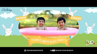 | 1st Twins Birthday | Kriyan & Kriday | Baby Song | 2020 | Bhavani Studio |